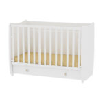 SET Κρεβάτι Decobebe Alkyonis White + συρταριέρα Alkyonis White + ΔΩΡΟ στρώμα Apollon 2 αρχικής αξίας 110