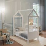 Κρεβάτι Προεφηβικό 140Χ70 Decobebe LEONELA + Συρταριέρα Decobebe Λευκή BEAR + ΔΩΡΟ στρώμα Apollon 2 αξίας 110