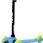 Πατίνι Scooter Lorelli Τρίτροχο Mini με Φωτιζόμενους Τροχούς - Blue & Green