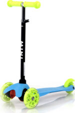Πατίνι Scooter Lorelli Τρίτροχο Mini με Φωτιζόμενους Τροχούς - Blue & Green