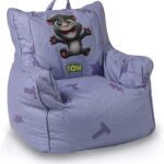 Παιδική πολυθρόνα DecoBebe - Τalking Tom grey/blue