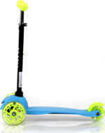 Πατίνι Scooter Lorelli Τρίτροχο Mini με Φωτιζόμενους Τροχούς - Blue & Green - Image 4
