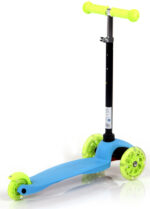 Πατίνι Scooter Lorelli Τρίτροχο Mini με Φωτιζόμενους Τροχούς - Blue & Green - Image 3