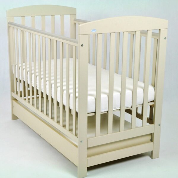 Κρεβάτι DecoBebe Marilou latte + ΣΤΡΩΜΑ Apollon 2 αξίας 110 + ΔΩΡΟ κουνουπιέρα μεγάλη κρεβατιού + βάση κουνουπιέρας αξίας 60