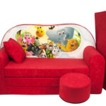 Αναδιπλούμενος Παιδικός Καναπές - Κρεβάτι DecoBebe 4 τεμαχίων - CZMAD