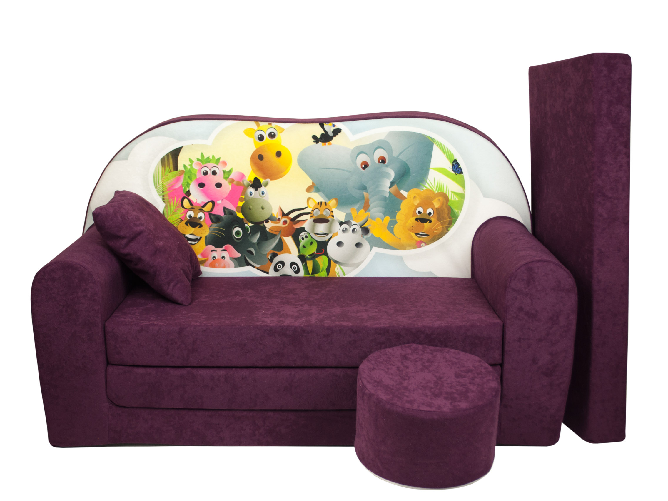 OLYMPUS DIGITAL CAMERA Αναδιπλούμενος Παιδικός Καναπές - Κρεβάτι DecoBebe 4 τεμαχίων - 73105 - Image 1