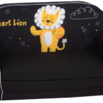 ΔΩΡΟ ΛΑΜΠΑΔΑ - Αναδιπλούμενο Παιδικό Καναπεδάκι DecoBebe (2 θέσεων) - Smart Lion