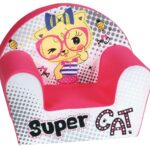 Παιδικό Πολυθρονάκι DecoBebe - Super Cat Fuchs