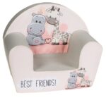 Παιδικό Πολυθρονάκι DecoBebe - Best Friends (Grey)