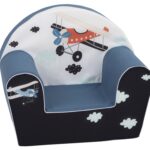 Παιδικό Πολυθρονάκι DecoBebe - Midnight Plane