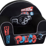 Παιδικό Πολυθρονάκι DecoBebe - POLICE PATROL
