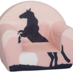 Παιδικό Πολυθρονάκι DecoBebe - BLACK HORSE