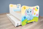 SUPER MEGA BAZAAR - Κρεβάτι DecoBebe (140X70) Happy Kitty - Small Elephant + ΔΩΡΟ στρώμα - Image 2