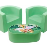 Παιδικό σαλόνι (2 Πολυθρόνες & 1 Τραπεζάκι) DecoBebe - Safari