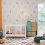 SET Κρεβάτι DecoBebe Nikko White 124x66x86 - μετατρέπεται σε καναπεδάκι + Συρταριέρα Decobebe Λευκή BEAR + ΔΩΡΟ στρώμα 120x60 Apollon 2 αρχικής αξίας 110