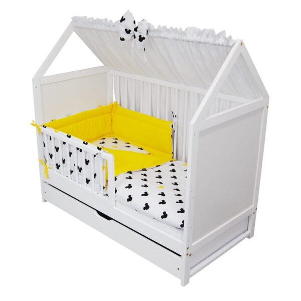 SET Κρεβάτι DecoBebe MATILDA (120x60) + ΣΤΡΩΜΑ Apollon-latex 2cm αξίας 160€