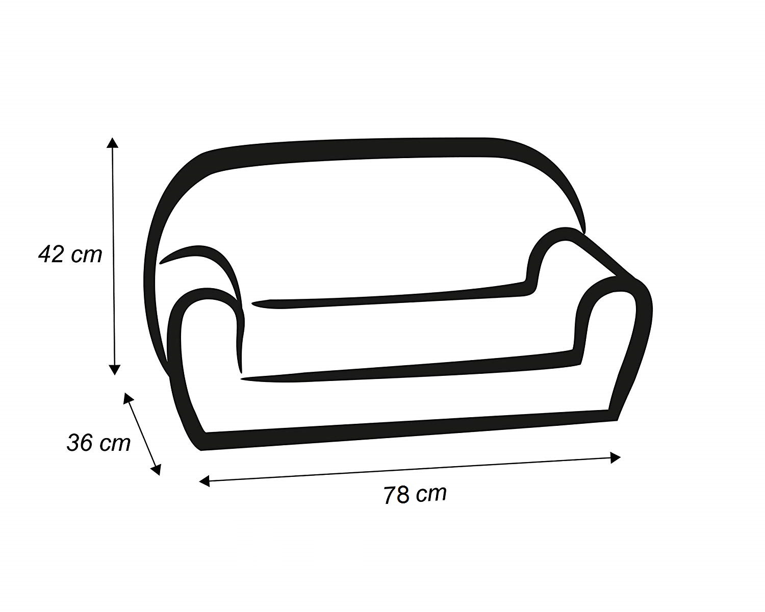 ROZMIAR_SOFY__dzun-t4_g9ib-iy_ppci-ei_7qmd-6c_nqvr-1t_rvu0-op_z65j-or_pei1-n3_b3uq-td_iz3j-db_jjde-ra Αναδιπλούμενο Παιδικό Καναπεδάκι DecoBebe (2 θέσεων) - Sofa Jungle - Image 4