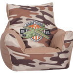 Παιδικό Πολυθρονάκι (ΠΟΥΦ) DecoBebe - BEAN CHAIR MILITARY JET