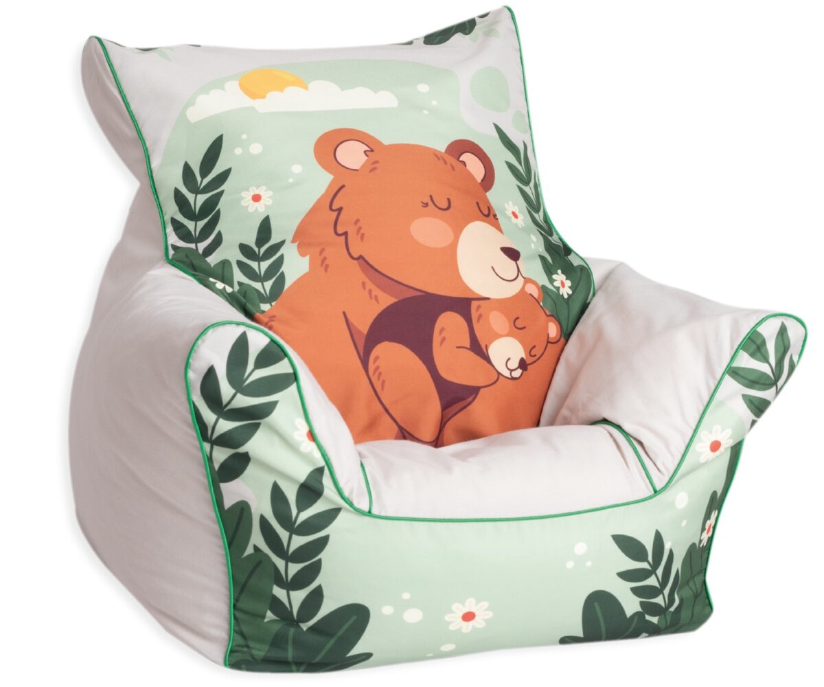 Παιδικό Πολυθρονάκι (ΠΟΥΦ) DecoBebe - Bears - Image 1