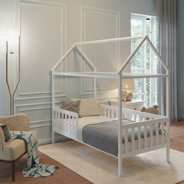 SET Κρεβάτι DecoBebe GRANDE (160X80) + Συρταριέρα Decobebe Λευκή + ΔΩΡΟ στρώμα Apollon ΙΙ 160x80 αξίας 200