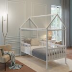 SET Κρεβάτι DecoBebe GRANDE (160X80) + Συρταριέρα Decobebe Λευκή BEAR + ΔΩΡΟ στρώμα Apollon ΙΙ 160x80 αξίας 200