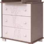 Συρταριέρα DecoBebe LUIZA Cappuccino + ΔΩΡΟ καπάκι αλλαξιέρας αξίας 50