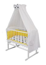 Λίκνο 3 σε 1 Decobebe Maria 95X45 (ΛΙΚΝΟ - ΚΡΕΒΑΤΙ ΜΕ ΠΡΟΕΚΤΑΣΗ - ΒΡΕΦΙΚΗ ΚΟΥΝΙΑ) + ΔΩΡΑ ΑΞΙΑΣ 70€ (στρώμα + αποθηκευτικός χώρος παιχνιδιών) - Image 7