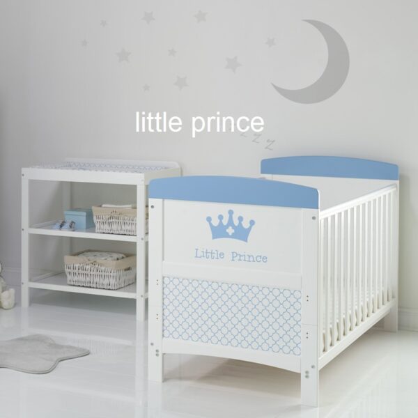 Κρεβάτι Προεφηβικό 140Χ70 Decobebe Dumbo (Grace) + Συρταριέρα Dumbo White + ΔΩΡΟ στρώμα Apollon 2 αξίας 110
